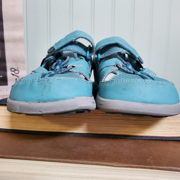 Columbia Techsun Wave Sandals *Flaw* Play Condition Waterproof Kids size 13 - Picture 8 of 11